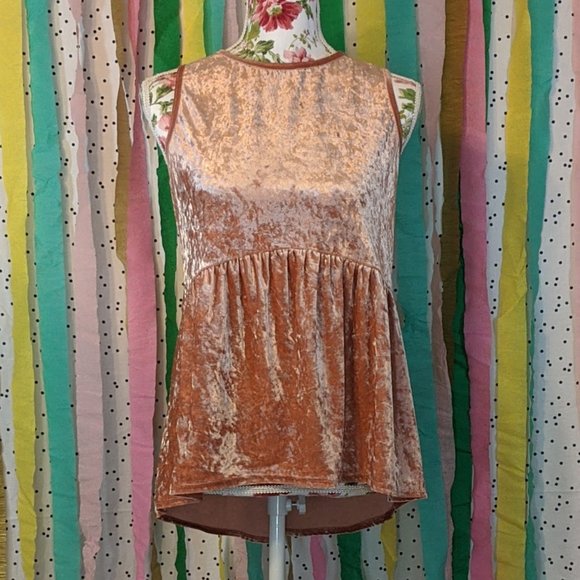Knox Rose Tops - Knox Rose Velvet Top - Size S